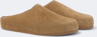 STUDIO NICHOLSON Wearing suede mules