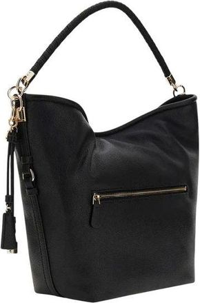 Guess Womens Handbag Black Polyurethane