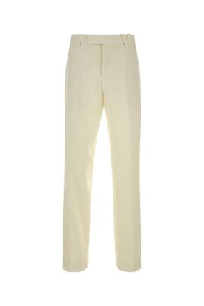 Versace Ivory Wool Blend Pant