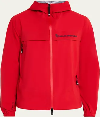 Moncler Mens Shipton Hooded Packable Gore-Tex Shell Jacket