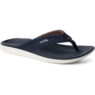 Salt Life The Drift Flip Flop in Navy at Nordstrom, Size 12