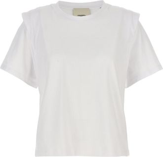 Isabel Marant White Zelitos Cotton T-shirt