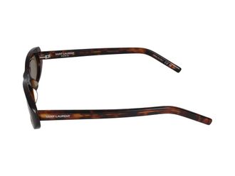 Saint Laurent Womens Sunglasses Sl 557 Shade 008 Havana Brown 53-20-145 Acetate