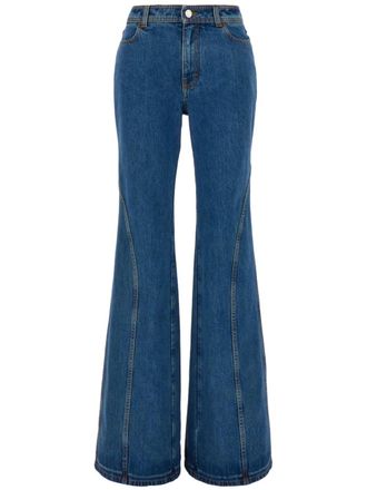Del Core flared jeans - women - Cotton - 42 - Blue