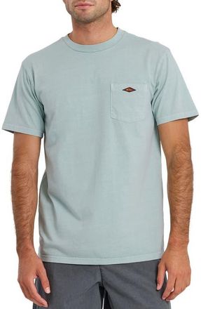 Quiksilver Saltwater Cotton Pocket T-Shirt in Blue Haze at Nordstrom, Size Xx-Large
