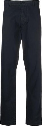 Aspesi Slim Fit Broeken - Heren - Slim Fit Broeken - Blauw - 3XL - Katoen - Broeken