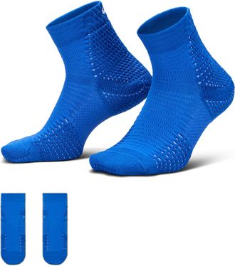 Nike Unisex Unicorn Dri-FIT ADV Cushioned Ankle Socks (1 Pair) in Blue | DQ7597-482