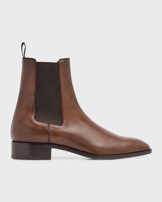 Christian Louboutin Samson Men & apos;s Burnished Leather Boot