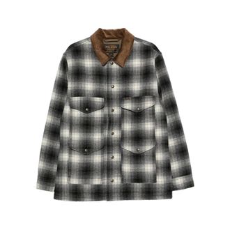 Filson Heren, Jassen, Zwart, Maat: S Corduroy