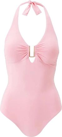 Melissa Odabash Tampa One-Piece Badpak - Dames - Badpakken - Roze - 3XL - Badmode