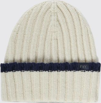 Fay Hat Men color White