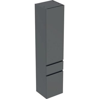 Keramag Geberit Renova Plan Armario Alto Con 2 Puertas, 39x180x36cm