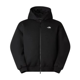 The North Face Zip-throughs, male, Black, Size: S Insulated Hooded Sweatshirt