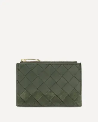 Bottega Veneta Intrecciato zip Cardholder Female UNI