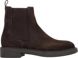 Estro & Luminara Classics Chelsea Boot - Dames - Chelseaboots - Bruin - 38 EU - Leer - Schoenen