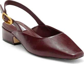 Steve Madden Diona Slingback Pump in Dark Burgundy at Nordstrom Rack, Size 8.5