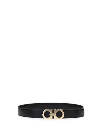 Ferragamo Gancini Belt - Black