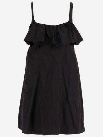 Chlo&eacute; Mini Dress In Technical Satin