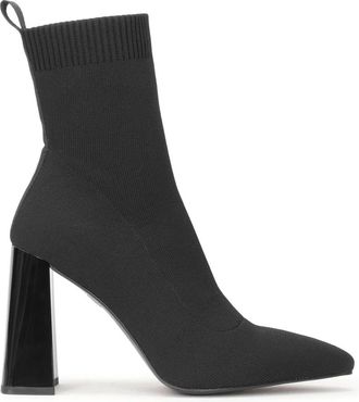 Kazar Elastische haklaarzen - Dames - Laarzen met Hak - Zwart - 36 EU - Schoenen