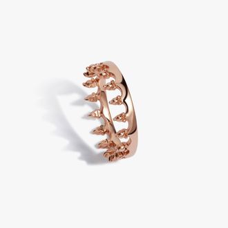 Annoushka Crown 18ct Rose Gold Ring