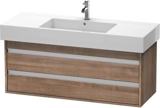 Duravit Duravit Ketho Neceser De Pared 6642, 2 Cajones, 1200mm, Para Vero, Color (frente/cuerpo): Cerezo Del Tesino - Kt664207373