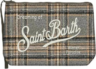 MC2 Saint Barth Aline Wool Tartan - Bags - unisex - Multicolor - ONE SIZE