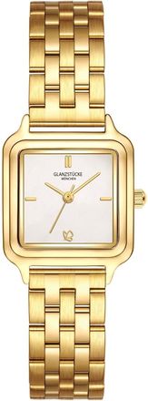 Glanzst&uuml;cke M&uuml;nchen Womens Glanzst&frac14;cke M&frac14;nchen Quarzuhr - Gold Metal - One Size