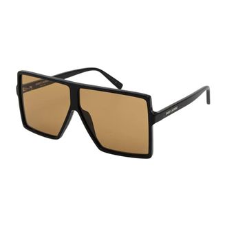 Saint Laurent Betty Zonnebril - Dames - Accessoires - Zwart - Maat: 63 MM
