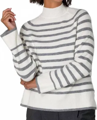 Yest Okapi Sweater In Off White/light Grey