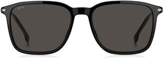 BOSS 55mm Sunglasses in Black/grey at Nordstrom