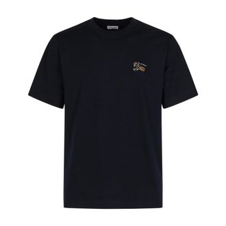Burberry Seth - male - Burberry - T-Shirts - Blue - 2XL - Tops