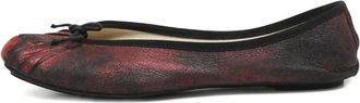 Repetto Ballerine in pelle con fiocco - Nero