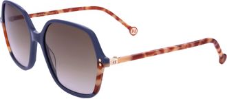 Carolina Herrera Womens 56mm Blue Sunglasses HER0278-S-PJP-56