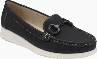 Lotus Womens Symi Womens Loafers - Black - Size: 3