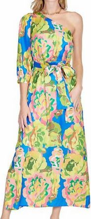 Jade Yoga Chartreuse Dream Dress In Multi