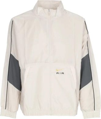 Nike Geweven Tracksuit Jas Lt Orewood Brn - Heren - Trainingsjackets - Beige - M - Polyester - Fitness