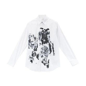 Paul Smith Casual Shirts, male, Multicolor, Size: 2XL Camicia Righe Stampa Fiori