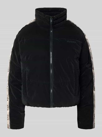 Guess Steppjacke mit Stehkragen Modell NEW JEAN in Black, Gr&ouml;&szlig;e XL