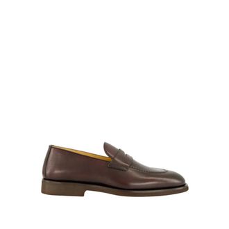 Brunello Cucinelli Heren, Schoenen, Bruin, Maat: 45 EU Leer