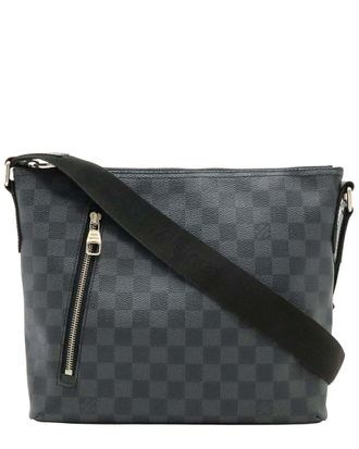 Louis Vuitton Black Damier Graphite Mick PM (Authentic Pre-Loved)