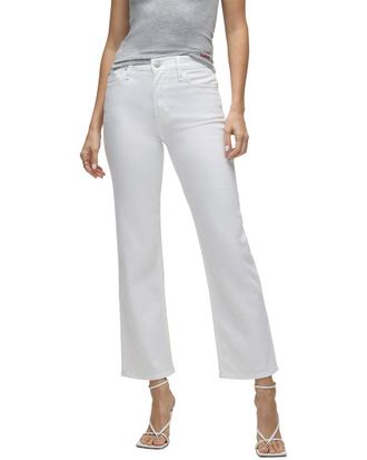 Hudson Remi White Wide Leg Jean