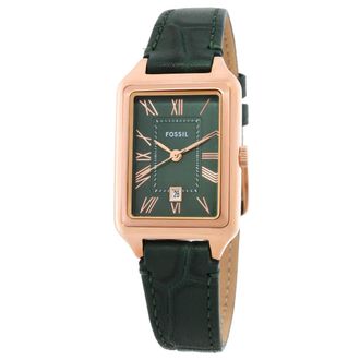 Fossil Raquel Quartz Green Dial Ladies Watch ES5366