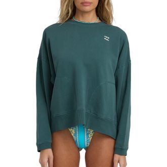 Billabong Dont Forget Crewneck Sweatshirt in Alpine at Nordstrom Rack, Size X-Small