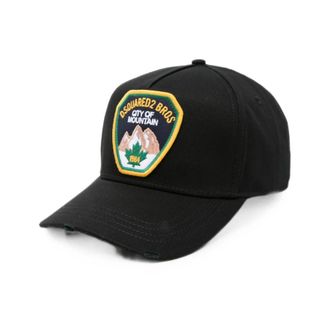 Dsquared2 Bcm 1020 Cap - Heren - Petten - Zwart - ONE Size - Accessoires
