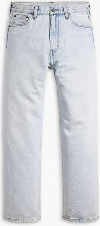 Levi's Mens Levis Wide Leg Mid Rise Five Pocket Jeans in Jailbreak - Blue - Size 33W/34L