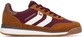 Xti Womens Trainers Sneakers In Camel