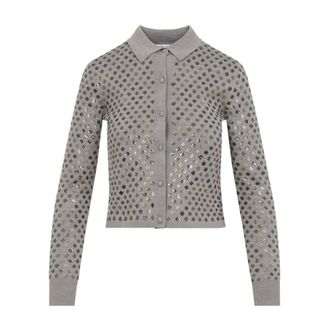 Max Mara Cardigans, female, Gray, Size: XS Ragno Cardigan
