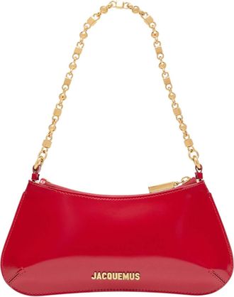 Jacquemus Red Bisou Small Shoulder Bag