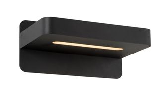 Lucide ATKIN Modern Bedside LED Lamp Stylish Non Dimmable Wall Light in Black