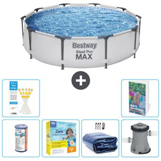 Bestway Piscina Bestway Steel Pro Max Redonda - 305x76 Cm - 7-piezas S50